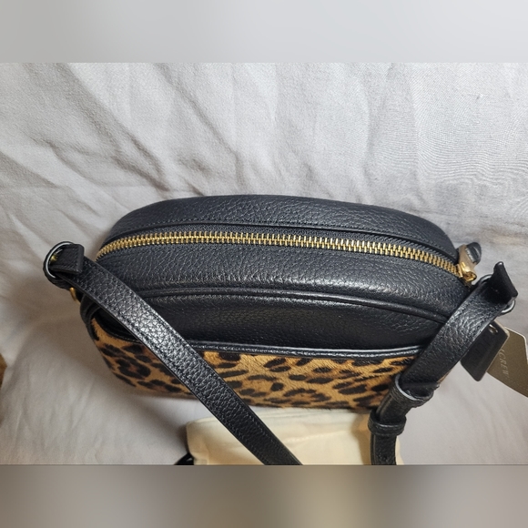 J. Crew leopard calf hair Devon Camera Bag - Picture 5 of 16